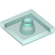 Plate Special 2 x 2 with Groove and Center Stud (Jumper) (87580)