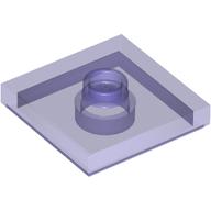 Plate Special 2 x 2 with Groove and Center Stud (Jumper) (87580)