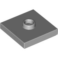 Plate Special 2 x 2 with Groove and Center Stud (Jumper) (87580)