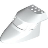 Aircraft Fuselage Curved Forward 6 x 10 Top (87613)