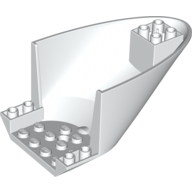 Aircraft Fuselage Curved Aft Section 6 x 10 Bottom (87616)