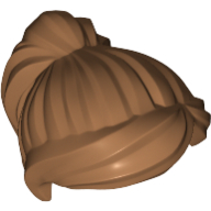 Hair Ponytail and Swept Sideways Fringe (87990)
