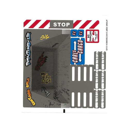 Sticker Sheet 1 for Set 8198-1 (88161)