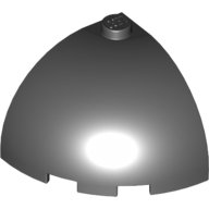 Brick Round Corner 3 x 3 x 2 Dome Top (88293)