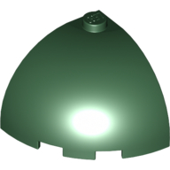 Brick Round Corner 3 x 3 x 2 Dome Top (88293)