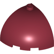 Brick Round Corner 3 x 3 x 2 Dome Top (88293)