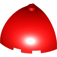 Brick Round Corner 3 x 3 x 2 Dome Top (88293)