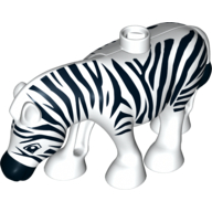 Duplo Animal Zebra, Smooth Mane (88693c01pr0002)