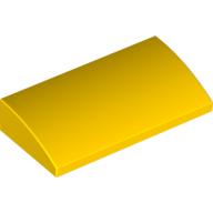 Slope Brick Curved 2 x 4 x 2/3 No Studs, with Bottom Tubes (88930)