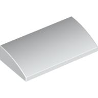 Slope Brick Curved 2 x 4 x 2/3 No Studs, with Bottom Tubes (88930)
