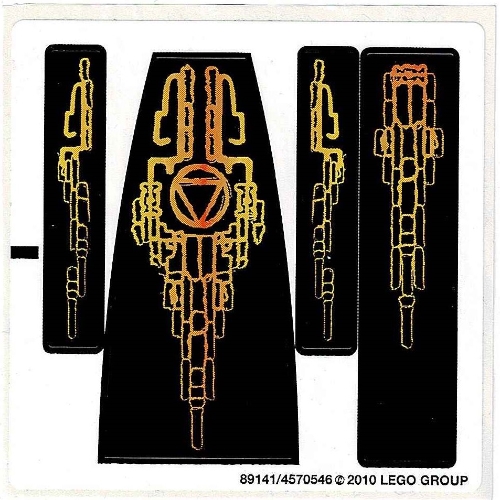 Sticker Sheet for Set 8058-1 (89141)