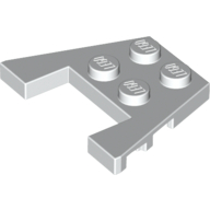 Wedge Plate 3 x 4 with Stud Notches [Reinforced Underside] (90194)