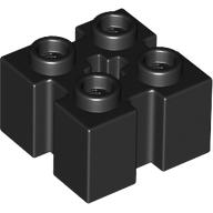 Brick Special 2 x 2 with Grooves and Axle Hole (90258)