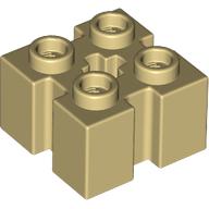 Brick Special 2 x 2 with Grooves and Axle Hole (90258)