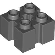 Brick Special 2 x 2 with Grooves and Axle Hole (90258)