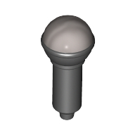 Musical Instrument Microphone with Silver Top Half Screen Print (90370pr0007)
