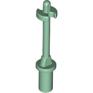 Bar 3L with Handle, Stop Ring and Side Stops (Minifig Ski Pole) (90540)