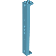 Support 2 x 2 x 13 with 5 Pin Holes (91176)