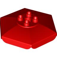 Duplo Umbrella / Parasol Top with Axle Hole [Plain] (92002)