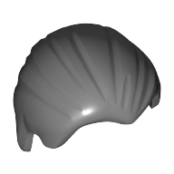 Hair Combed Back (92081)