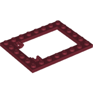 Plate Special 6 x 8 Trap Door Frame Horizontal [Long Pin Holders] (92107)