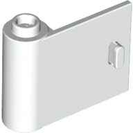 Door 1 x 3 x 2 Left - Open Between Top and Bottom Hinge (92262)