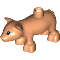 Duplo Animal Pig, Squared Eyes Print (92328pr0001)