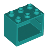 Cupboard 2 x 3 x 2 with Hollow Studs (92410)