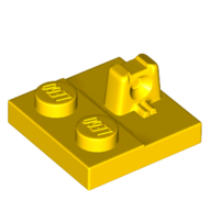 Hinge Plate 2 x 2 Locking with 1 Finger on Top (92582)