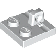 Hinge Plate 2 x 2 Locking with 1 Finger on Top (92582)