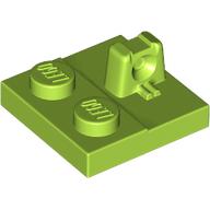 Hinge Plate 2 x 2 Locking with 1 Finger on Top (92582)