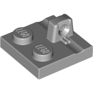 Hinge Plate 2 x 2 Locking with 1 Finger on Top (92582)