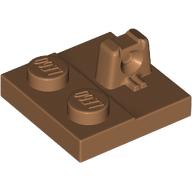 Hinge Plate 2 x 2 Locking with 1 Finger on Top (92582)