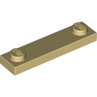 Plate Special 1 x 4 with 2 Studs (92593)