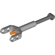 Technic Linear Actuator Mini with Dark Bluish Gray Head and Orange Axle (92693)