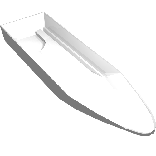 Boat Hull 8 x 28 x 3 (92710)