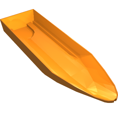 Boat Hull 8 x 28 x 3 (92710)