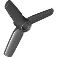 Propeller 3 Blades 5 Diameter, Pin Hole (92842)