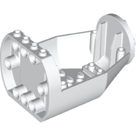Aircraft Fuselage Curved Forward 6 x 9 x 4 1/3 Bottom (92847)