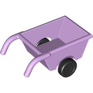 Duplo Wheelbarrow with Thick Black Wheels (92938)