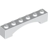 Brick Arch 1 x 6 Raised Arch (92950)