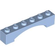 Brick Arch 1 x 6 Raised Arch (92950)