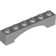 Brick Arch 1 x 6 Raised Arch (92950)