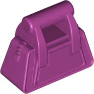 Bag / Handbag / Purse Angular with Zipper [Plain] (93091)