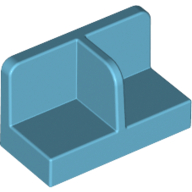 Panel 1 x 2 x 1 with Rounded Corners and Central Divider (93095)