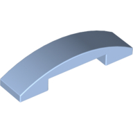 Slope Curved 4 x 1 Double with No Studs (93273)