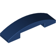 Slope Curved 4 x 1 Double with No Studs (93273)