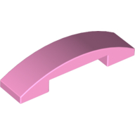 Slope Curved 4 x 1 Double with No Studs (93273)