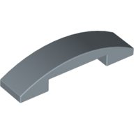Slope Curved 4 x 1 Double with No Studs (93273)