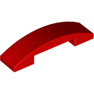 Slope Curved 4 x 1 Double with No Studs (93273)